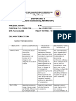 Dispensing 2 Midterm Exam Lab