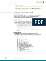 SM-1 Non-Polluting Materials