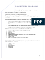 VERY IMPORTANT Flours and Isolated Proteins From Oil Meals