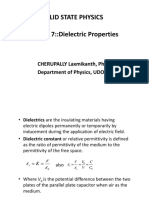 Solid State Physics Chapter 7 Dielectric