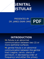 Genital Fistulae