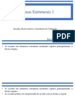 Sistemas Estruturais 1 - Escadas e Reservatórios em Concreto Armado