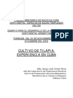 Experiencia en Cuba y de Desarrollo en La Argentina