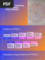 PFRS 7 Financial Instruments Disclosures