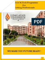 Lingaya's Vidyapeeth - Prospectus