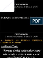 Doutrina de Cristo - Cristologia