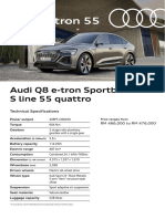 q8 e Tron SB 55 Pricelist