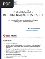 Inbec - Investigação e Instrumentação Do Subsolo - Investigação - Alexandre R Schuler - Rev1