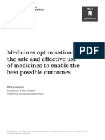 Medicines Optimisation The Safe and Effective Use of Medicines To Enable The Best Possible Outcomes PDF 51041805253