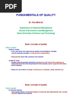 Lecture 1 - Course Introduction, Quality Concepts and The Importance of Quality