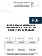 Matriz Plan de Vigilancia Covid