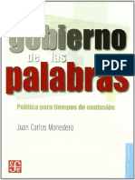 El Gobierno de Las Palabras (Juan Carlos Monedero) (Z-Library)