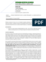 Informe N°296-Comunico Desistimiento de La Uf y Uei Prim