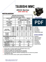 Mitsubishi 6d24 Spec Sheet