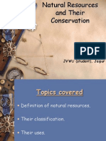 Natural Resources and Their Management