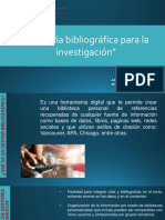 Curso Gestoría Bibliográfica para La Investigación - Módulo 1