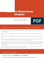 Razones Financieras Simples