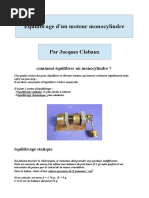 Equilibrage D Un Moteur Monocylindre