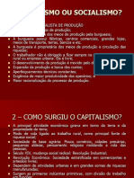 Capitalismo Socialismo