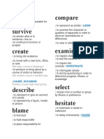 Vocabulary Words Page 39 - Page 48