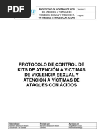 Protocolo de Control de Kit de Atencion A Victimas de Violencia Sexual