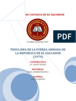 Proclama de La Fuerza Armada de Esa