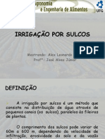 Irrigação Por Sulcos