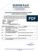 Certificado Contra Incendio SR Mario Bertoly Oficina 203 - 1