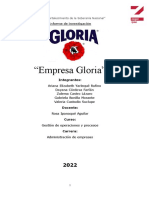 Informe - Empresa Gloria