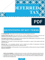 Deferred Tax