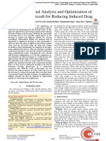 Computational Analysis and Optimization of Boxwing Aircraft For Reducing Induced Drag