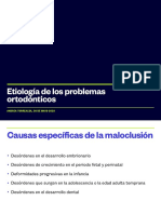 Etiologia de Los Problemas Ortodonticos