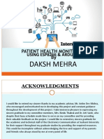 IOT BASED HEALTH MONITORING SYSTEM - Daksh