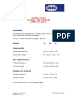 Generator Set Iso8528!5!2005 Operating Limits