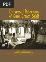 Universal Relevance: of Guru Granth Sahib