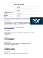 MikroTik MTCNA v2020-05-02 q116