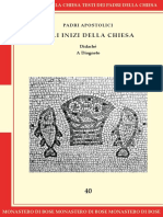 Agli Inizi Della Chiesa. Didaché. A Diogneto (Padri Apostolici) (Z-Library)