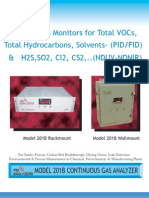 Model 201 Continuous Analyzer With PID or FID