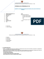 3° Grado - Experiencia de Aprendizaje N°09