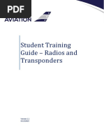 Student Training Guide - Radio and Transponders - Ver 1.1