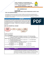 Unit Learning Plan Health 9 Quarter 3