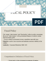 Module 6 - Lect 2 - Fiscal Policy