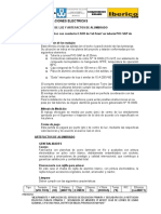 Especificaciones Tecnicas - Ins. Electricas