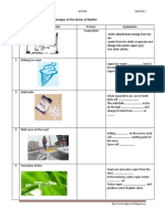 Daily Life Applications For Changes of The States of Matter