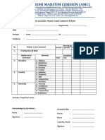 Form Conduite Taruna AMC