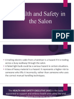 Health and Safety in The Salon Ppoint