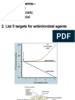 Beta-Lactam Antibiotics & Other Inhibitors of Cell Wall