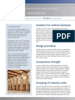 Eurocode 6 Vertical Resistance 8-7-10