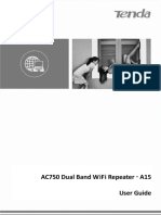 AC750 Dual Band WiFi Repeater A15 Users Guide