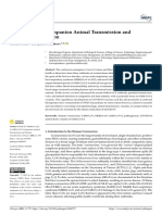 A SARS-CoV-2 Companion Animal Transmission and Variants Classification